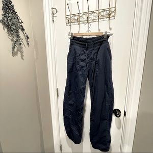 Lululemon Navy Studio Pants (Lined)